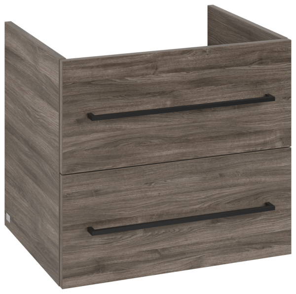 Villeroy & Boch Waschtischunterschrank Avento 576x514x484mm 2 Ausz. Waschbecken mittig Stone Oak