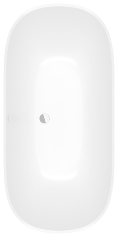 Villeroy & Boch Badewanne Antheus 1550x750x632mm Solo Freistehend ColourOnDemand Stone White