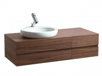 Laufen Waschtischunterbau Laufen Waschtischunterbau Il Bagno Alessi One 1200x500x332, Noce Canaletto, 42414.1, 4241410976301