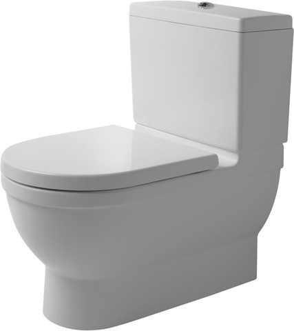 Duravit Starck 3 Stand WC für Kombination Weiß Hochglanz 735 mm - 2104092000