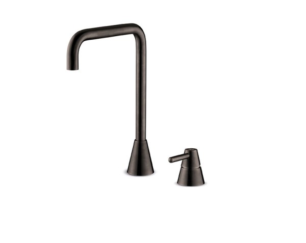JEE-O cone Zweiloch-Waschtischarmatur hoch, gun metal, 900-1776