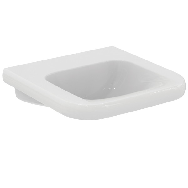 Ideal Standard Waschtisch Contour 21+ ohne Hl. ohne Ül. 550x545x195mm Weiß SmartGuard+, E3612HY