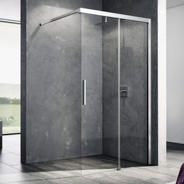 Kermi WALK-IN Nica J2R 1400x 2000 BV: 1375-1400 SIHG ESG klar mit Kermiclean