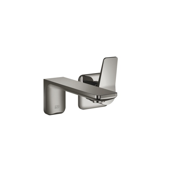 Dornbracht Waschtisch-Wand-Einhandbatterie ohne Ablaufgarnitur LISSE 36860845 Dark Chrome