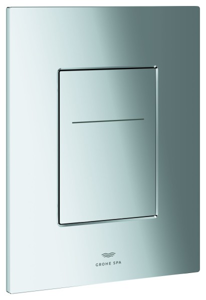 GROHE WC-Betätigung Arina 104644 eckig Silk Motion chrom, 1046440000