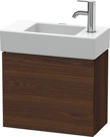 Duravit L-Cube Waschtischunterbau wandhängend Nussbaum gebürstet Matt 480x240x400 mm - LC6246L6969