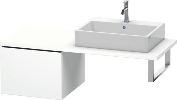 Duravit L-Cube Unterschrank für Konsole Weiß Matt 520x547x400 mm - LC583201818