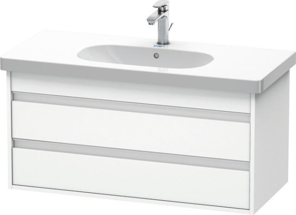 Duravit Ketho Waschtischunterbau wandhängend Weiß Matt 1000x455x480 mm - KT664801818