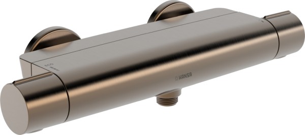 Hansa Brausebatterie HANSAOPTIMA 6514, Bronze gebürstet, 6514020181