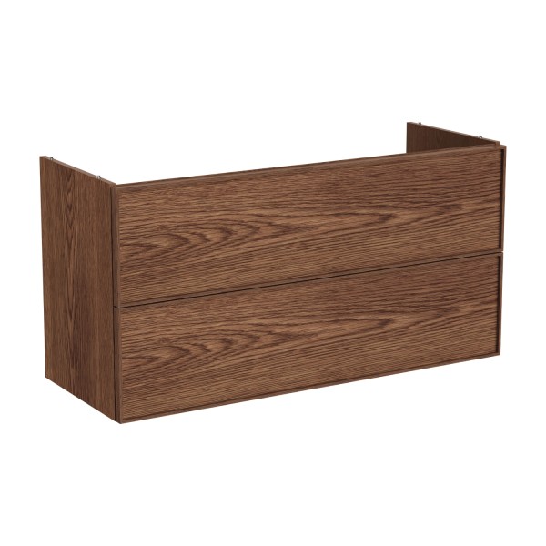 VitrA New Metropole Edge Waschtischunterschrank mit 2 Vollauszügen 118 x 46 x 60 cm (BxTxH),67368