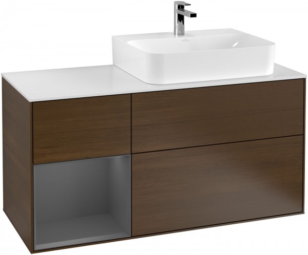 Villeroy & Boch Waschtischunterschrank Finion G14 1200x603x501mm Wandbel. WT re , G141GKGN