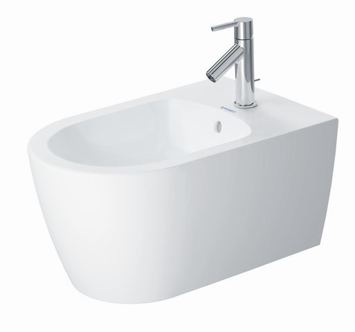 Duravit ME by Starck Wand Bidet Weiß Seidenmatt 570 mm - 2288153200