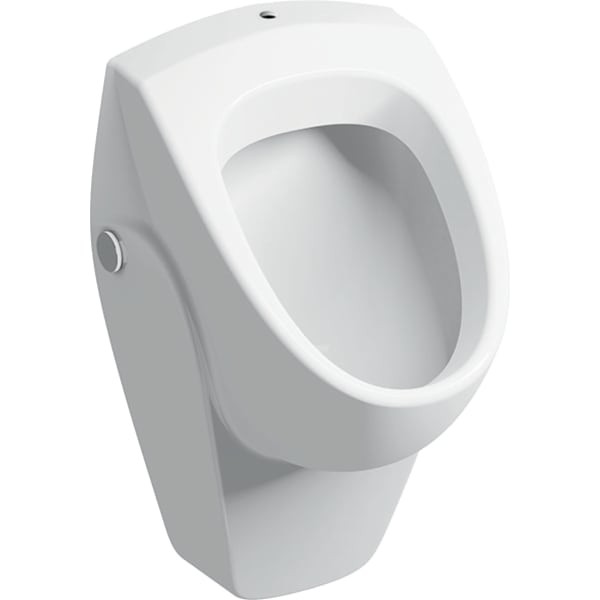 Geberit Urinal Renova Nr.1, Zulauf von oben, B: 360, T: 370 mm, 235200000, weiss