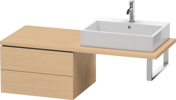 Duravit L-Cube Unterschrank für Konsole Natur Eiche Matt 620x547x400 mm - LC583803030