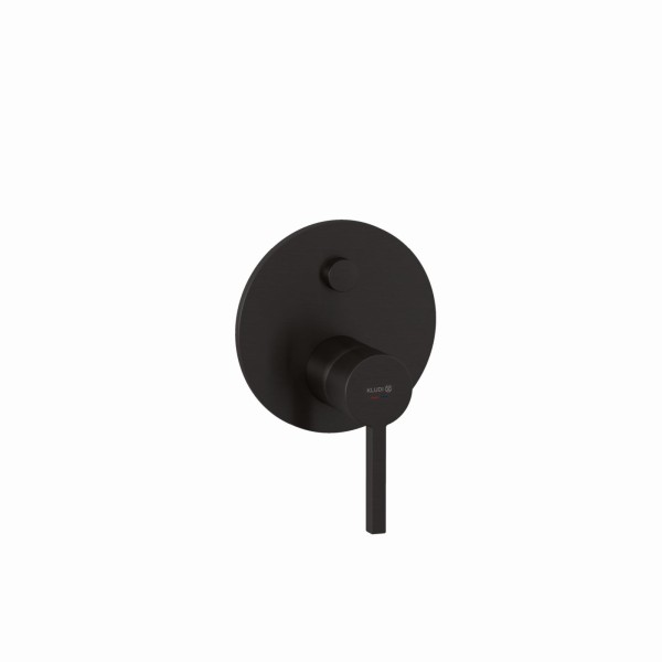 Kludi NOVA FONTE Unterputz-Wannenarmatur Push m. Funktionseinheit für 88022 Brushed Gunmetal, 20759N