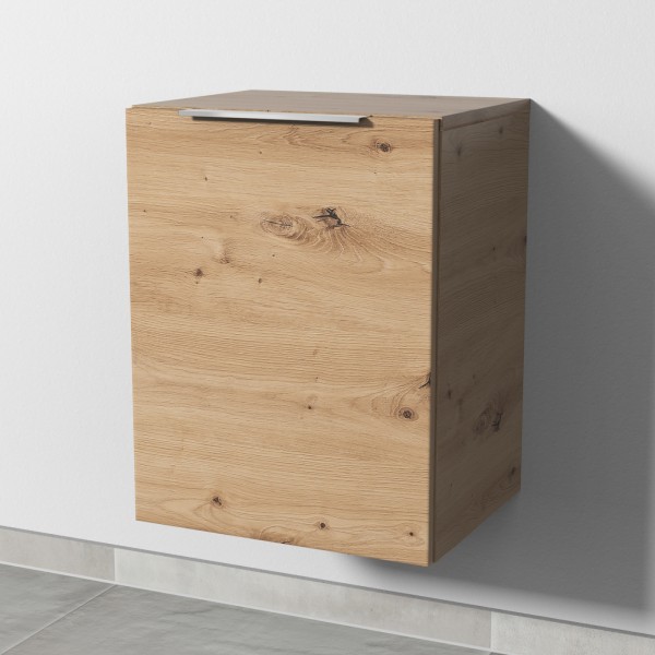Sanipa 4balance Anbauschrank mit 1 Tür, Eiche Natural-Touch, DG12185