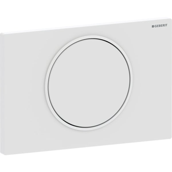 Geberit Sigma10 Betätigungsplatte für Spül-Stopp Spülung