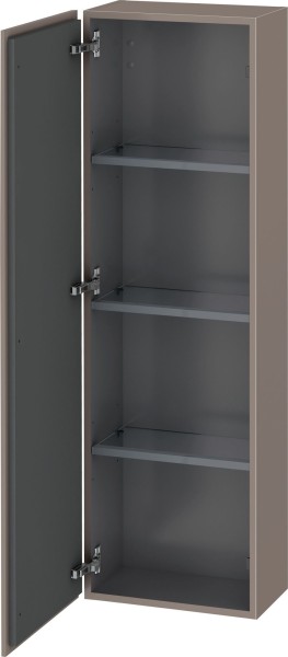 Duravit L-Cube Halbhochschrank Basalt Matt 400x243x1320 mm - LC1168L4343