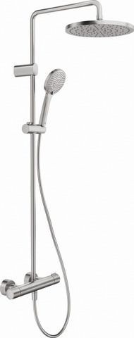 Duravit Shower Systems Duschsystem Edelstahl Gebürstet 303x573x1124 mm - TH4282008070