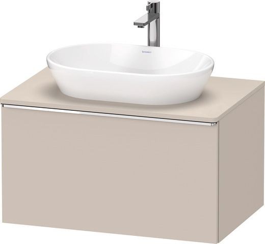 Duravit D-Neo Konsolenwaschtischunterbau wandhängend Taupe Matt 800x550x459 mm - DE4947010910000