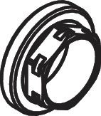 Hansgrohe Mutter M28x1 , 98368000