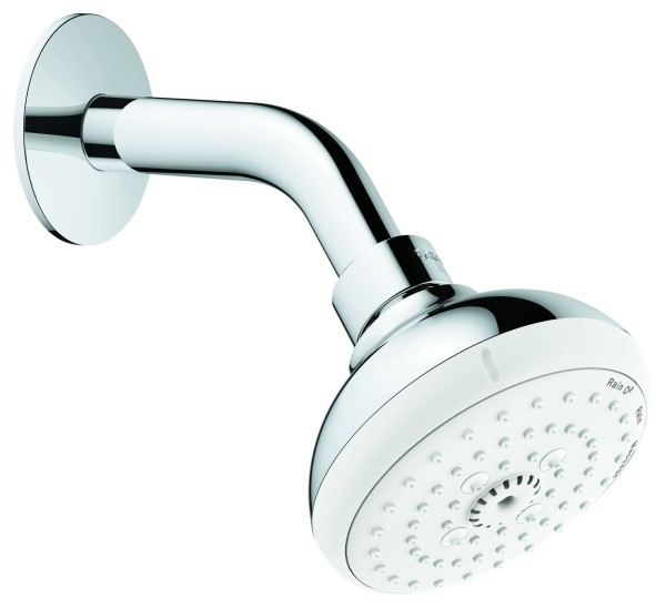 GROHE Kopfbrauseset Tempesta 100 26088_1 3 Strahlarten mit Brausearm chrom, 26088001