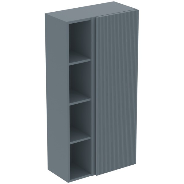 Ideal Standard Hochschrank Finesse 600x300x1200mm Tür A:re. Aschblau matt, E3443UQ