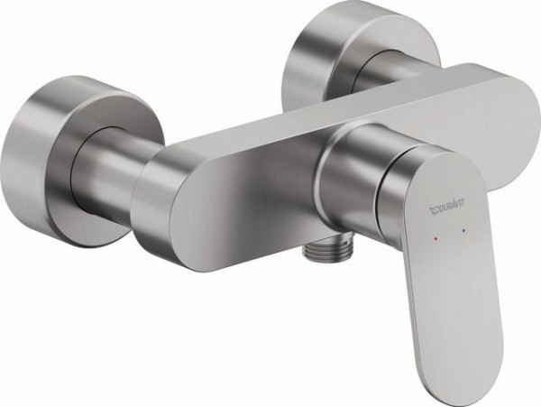 Duravit Wave Einhebel-Brausemischer Aufputz Edelstahl Gebürstet 216x165x113 mm - WA4230000070