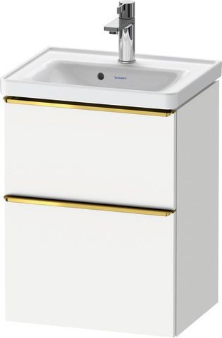 Duravit D-Neo Waschtischunterbau wandhängend Weiß Matt 484x372x625 mm - DE4350034180000