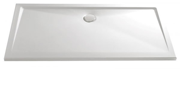 HSK Acryl Rechteck-Duschwanne super-flach 80 x 160 x 3,5 cm, ohne Schürze
