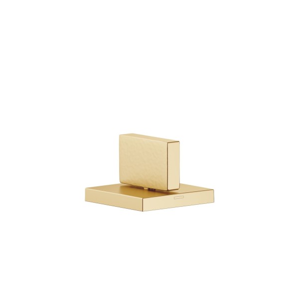 Dornbracht Seitenventil , rechtsschließend MEM 20004782 Messing gebürstet (23kt Gold)