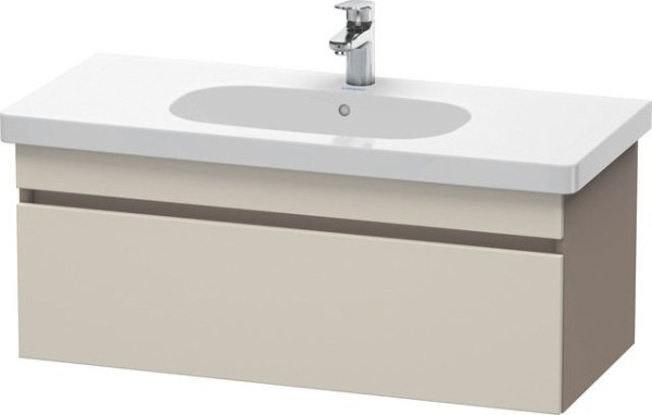 Duravit DuraStyle Waschtischunterbau wandhängend Taupe & Basalt Matt 1000x453x398 mm - DS638509143
