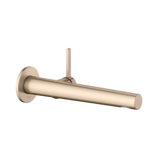 Keuco Waschtischarmatur Unterputz Edition 400 Ausladung 243 mm Bronze gebürstet, 51516032101