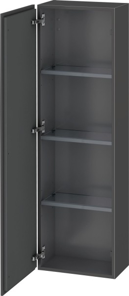 Duravit L-Cube Halbhochschrank Graphit Matt 400x243x1320 mm - LC1168L4949