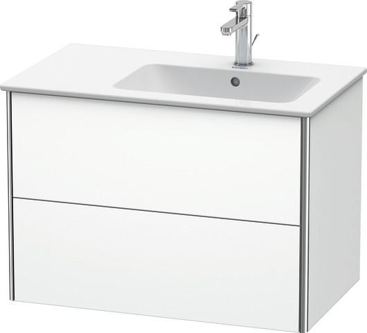 Duravit XSquare Waschtischunterbau wandhängend Weiß Supermatt 810x478x560 mm - XS417708484