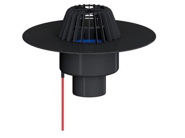 Dallmer Dachablauf 62 H FPO-PP, beheizt, DN 90, 621023