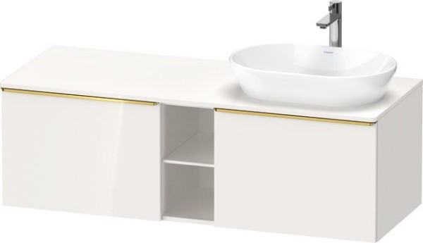 Duravit D-Neo Konsolenwaschtischunterbau wandhängend Weiß Hochglanz 1400x550x459 mm - DE4950R3422000