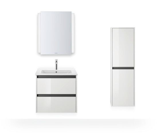 Duravit ME by Starck Waschtisch Weiß Hochglanz 630 mm - 23366300001