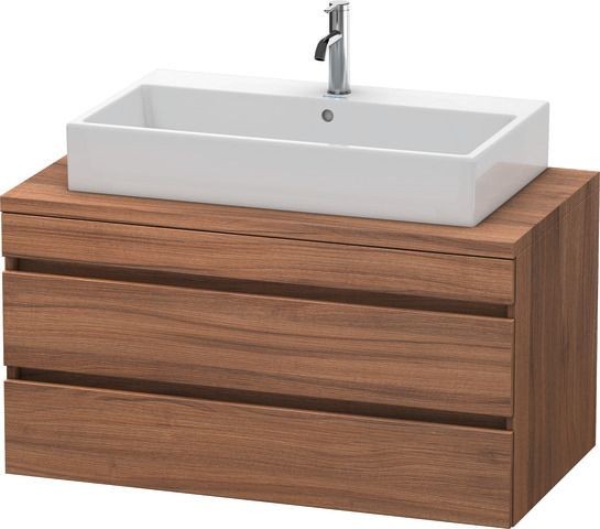 Duravit DuraStyle Konsolenwaschtischunterbau wandhängend Nussbaum Matt 1000x548x512 mm - DS531907979