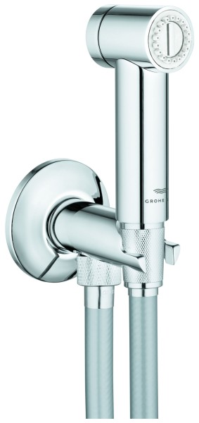 GROHE Wandhalterset Rainshower Aqua 26843 1 Strahlart Absperrventil chrom, 26843000