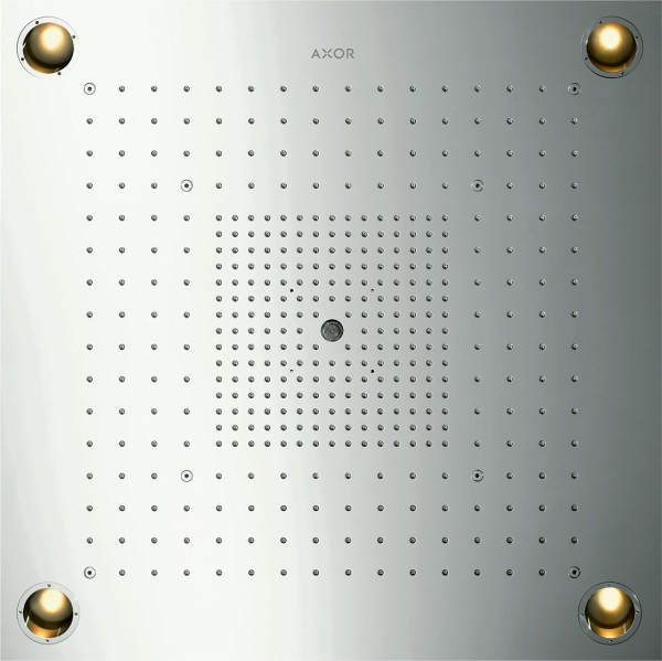 Hansgrohe Kopfbrause Axor Starck ShowerHeaven 720x720mm edelstahl mit Licht, 10627800