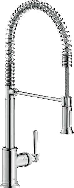 Hansgrohe Spültischmischer Axor Montreux Semi-Pro edelstahl-optik, 16582800