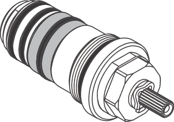 Hansgrohe MTC Regeleinheit Pharo ohne Anschlag für K4-Steuerung, 96668000