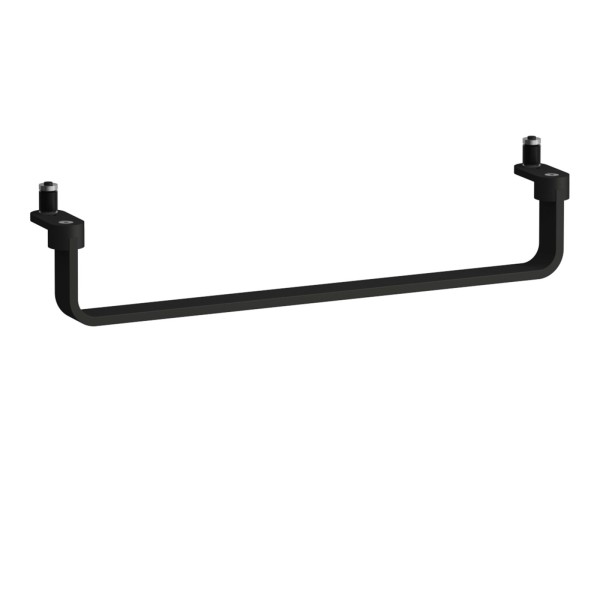 Laufen Handtuchhalter Reling LANI 400 mm schwarz matt, H3811204500001