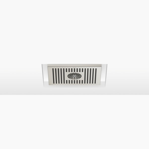 Dornbracht Regenbrause für Deckeneinbau SERIENSPEZIFISCH 28044980 300 x 240 mm Platin gebürstet
