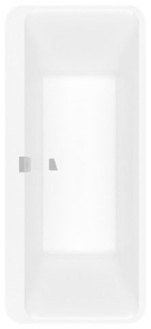 Villeroy & Boch Badewanne Squaro Edge 12 W2 1900x950x620mm Excellence Duo freist. CoD StoneWhite, Q1