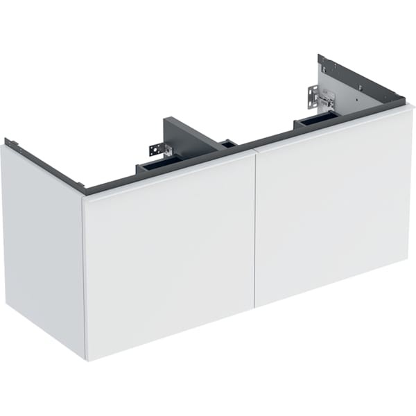 Geberit Acanto Unterschrank für Dopppelwaschtisch B:120cm, 2 Schubladen