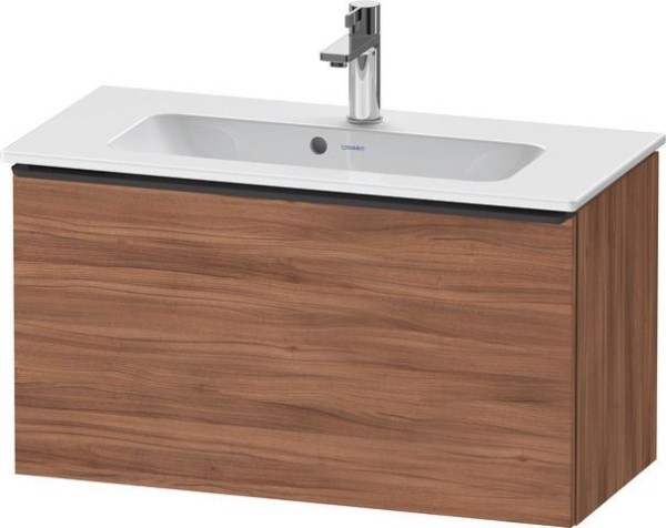 Duravit D-Neo Waschtischunterbau wandhängend Nussbaum Matt 810x372x440 mm - DE42690BD790000