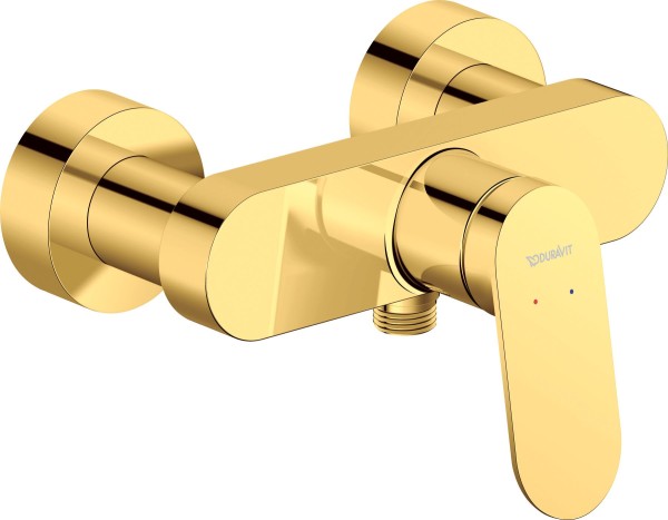 Duravit Wave Einhebel-Brausemischer Aufputz Gold Poliert 216x165x113 mm - WA4230000034