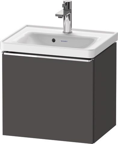 Duravit D-Neo Waschtischunterbau wandhängend Graphit Matt 484x372x440 mm - DE4248010490000